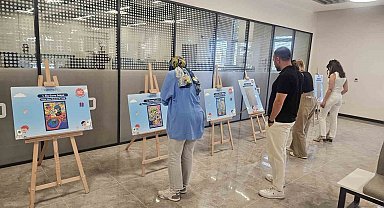 OEDAŞ çocukların enerji tasarrufu temalı eserlerini sergiliyor