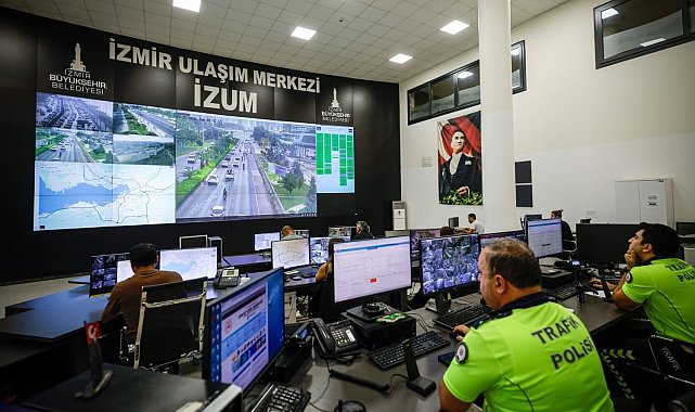 Okul trafiği İZUM'un yakın takibinde