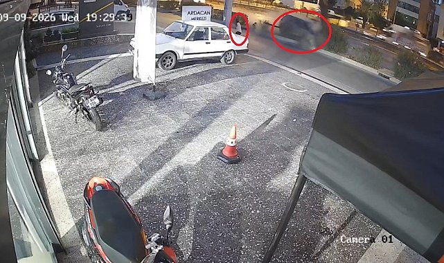 Ölümden 5 saniyeyle kurtuldu