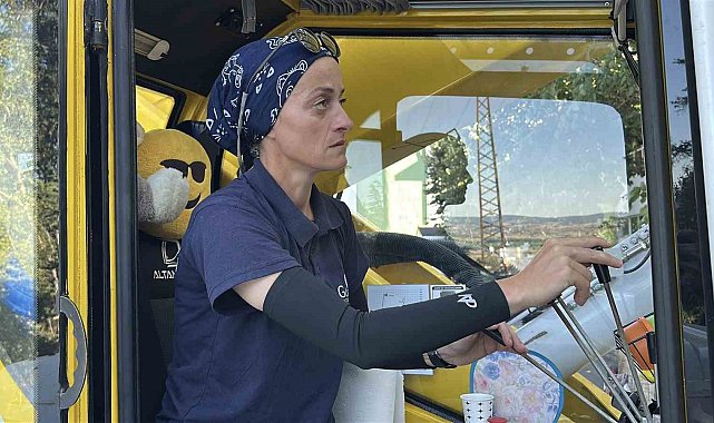 Önyargılara inat kabine oturdu: Şantiyelerin aranan ismi haline geldi
