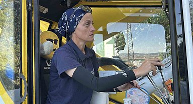 Önyargılara inat kabine oturdu: Şantiyelerin aranan ismi haline geldi