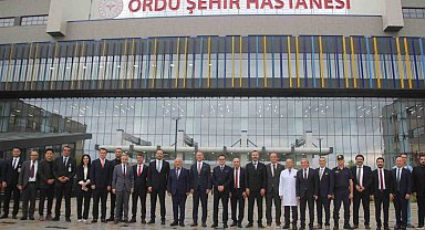 Ordu Şehir Hastanesinde hasta kabulü başladı: İlk hastalar protokol üyeleri