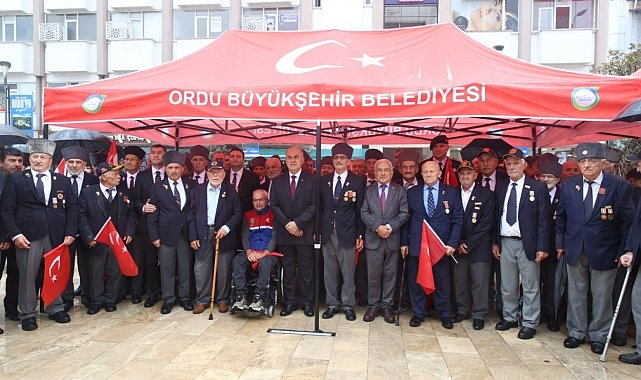 Ordu'da 19 Eylül Gaziler Günü etkinliklerle kutlanmaya başladı
