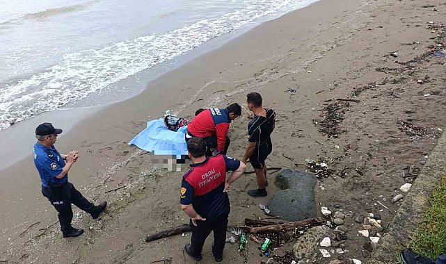 Ordu'da denizde erkek cesedi bulundu