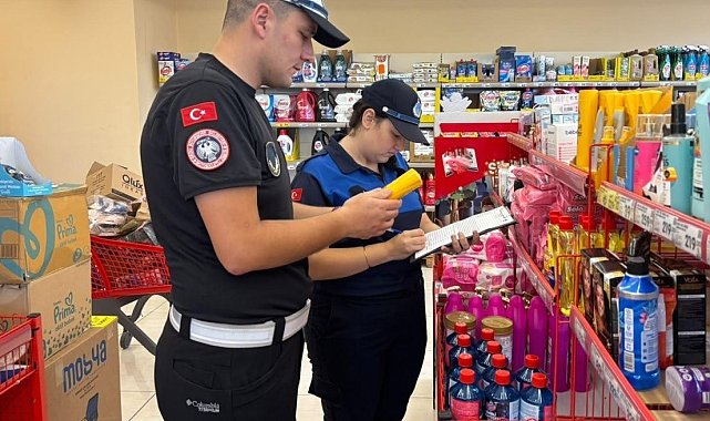 Ordu'da marketlerde raf ve kasa fiyatları denetlendi