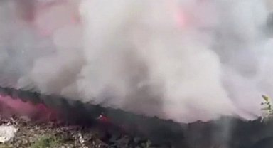 Ordu'da tüp patlayan ev alevlere teslim oldu, 3 kişi yaralandı