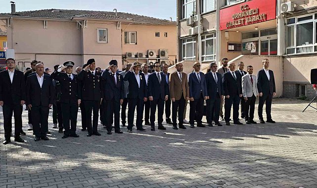 Orhaneli'de gaziler günü kutlandı