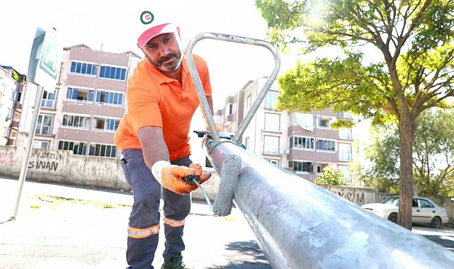 Osmangazi Belediyesi'nden parkları güzelleştiren dokunuş