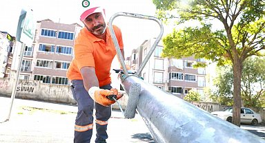 Osmangazi Belediyesi'nden parkları güzelleştiren dokunuş