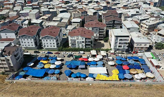 Osmangazi'de modern bir pazar alanı daha hizmete girdi