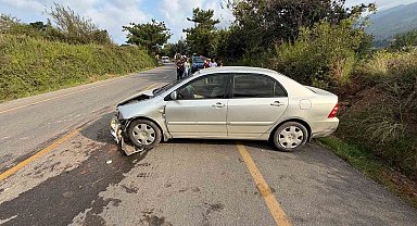 Osmaniye'de kontrolden çıkan otomobil takla attı: 1 yaralı