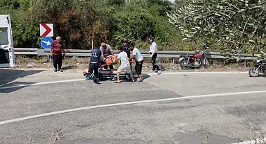 Osmaniye'de motosiklet bariyere çarptı: 2 yaralı