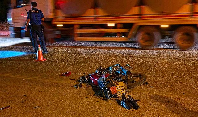 Osmaniye'de motosiklet ile hafif ticari araç çarpıştı: 1 ölü