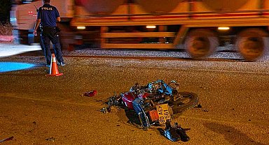 Osmaniye'de motosiklet ile hafif ticari araç çarpıştı: 1 ölü