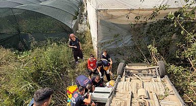 Osmaniye'de otomobil takla attı: 3 yaralı