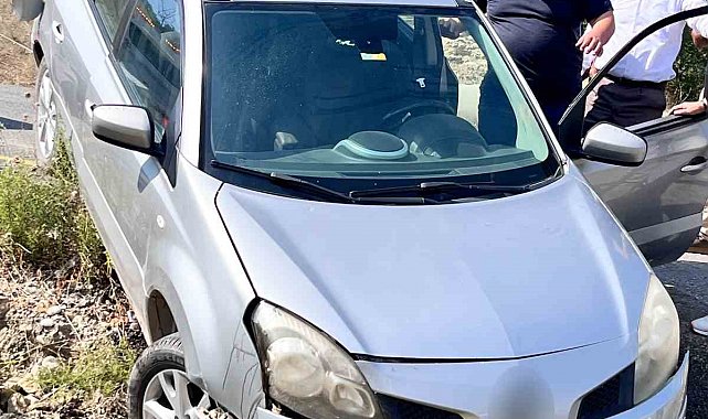 Osmaniye'de otomobil yol kenarına devrildi: 1 yaralı