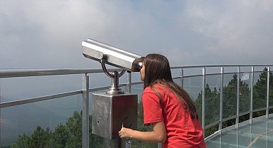 Osmaniye'nin gözde yaylasında cam seyir terası ilgi görüyor