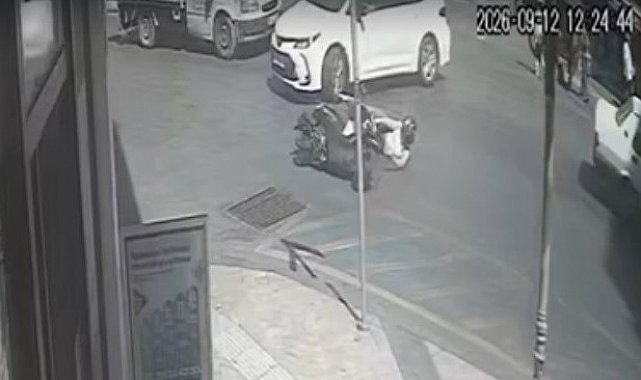 Otomobil ile motosiklet çarpıştı: 1 yaralı
