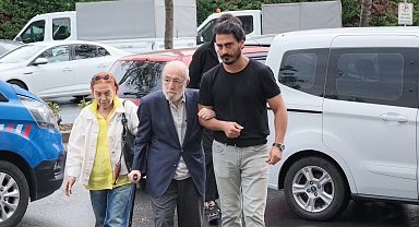Oyuncu Emin Olcay ifade vermek üzere Silivri Adliye'sine geldi
