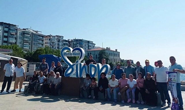 Özel bireyler Sinop'un tarihi ve doğal güzelliklerini keşfetti