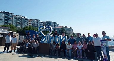 Özel bireyler Sinop'un tarihi ve doğal güzelliklerini keşfetti