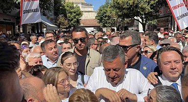 Özgür Özel, Kırklareli'nde esnafla bir araya geldi