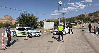 Palu Emniyet Müdürlüğü'nden huzur ve güven uygulaması