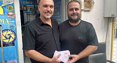 Para sahibine, dürüst esnaf rahatına kavuştu
