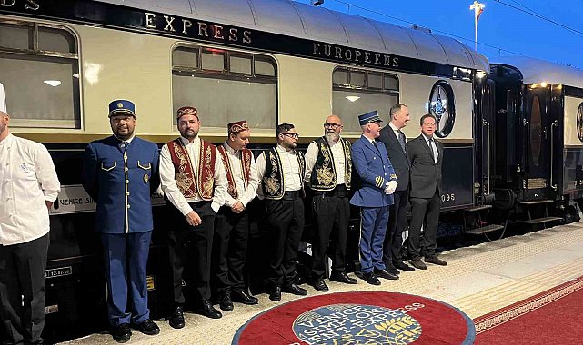 Paris'ten yola çıkan Orient Express İstanbul'a geldi
