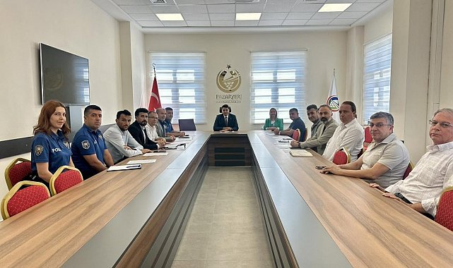 Pazaryeri'nde Okul Güvenliği Tedbirleri Toplantısı yapıldı