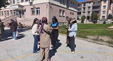 Polisten öğrenci velilerine yeni eğitim yılında güvenlik bilgilendirmesi