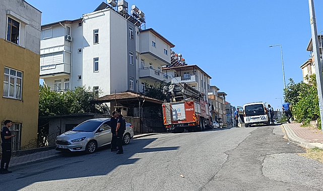 "Çatıda biri var" ihbarı ekipleri alarma geçirdi