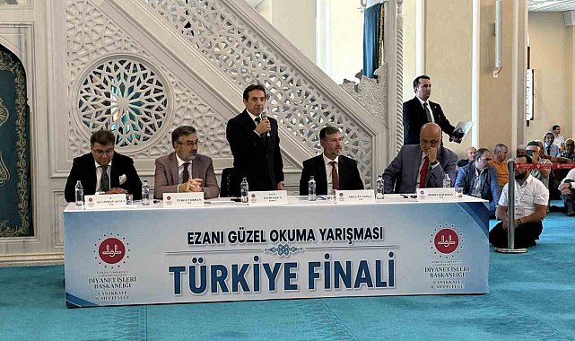 "Ezanı Güzel Okuma Yarışması" birincisi Denizli'den