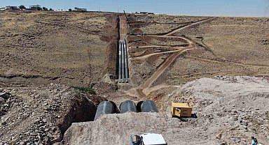 "Kralkızı-Dicle P3 Pompaj Sulaması Projesi" sürüyor