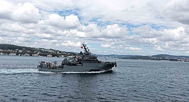 "TCG Işın" gemisi İstanbul'da