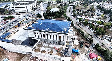 "Umuttepe Camii ve Otopark Projesi" gün sayıyor: Yüzde 90'ı tamamlandı