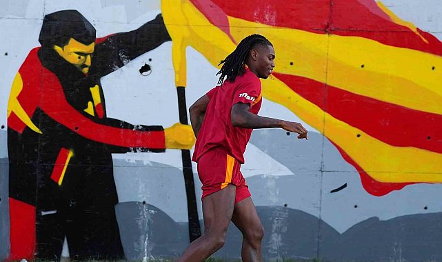 Rafael Leao, Galatasaray'da ilk antrenmanına çıktı