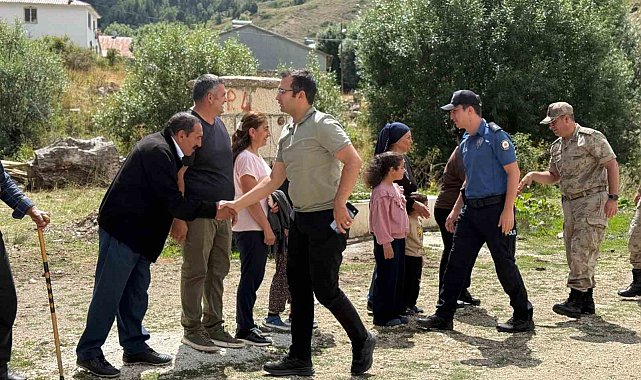 Refahiye Kaymakamı Taşkıran köy ziyaretlerinde bulundu