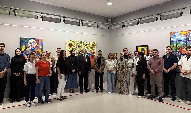 Ressam Talha Kılıç SANKO Sanat Galerisinde resim sergisi açtı