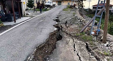 Rize'de heyelan sonrası mahalle sakini korku dolu anları anlattı: "Bir anda her şey bitti, yavaş yavaş sine sine battı buralar"