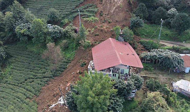 Rize'de şiddetli yağış ve heyelanın bilançosu netleşiyor