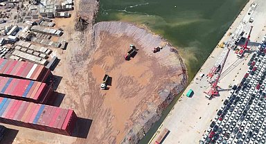 Safiport, deniz dolgusuyla 450 bin metrekareden 1,2 milyon metrekareye ulaştı