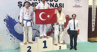 Sağlık personeli Akküç, dünya şampiyonu oldu