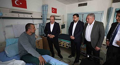 Sağlık-Sen'den gazilere ziyaret