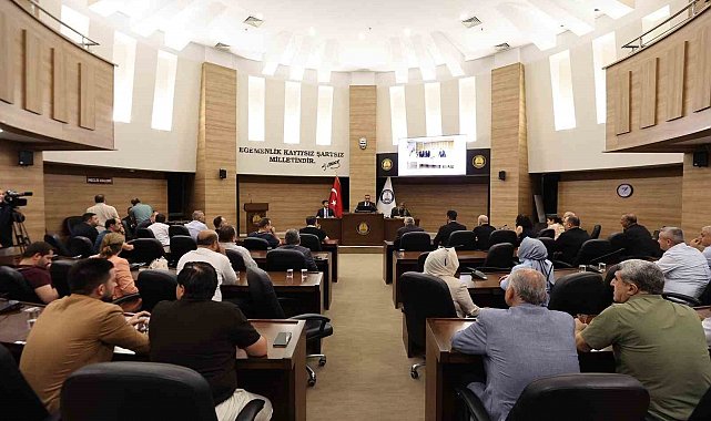 Şahinbey Belediyesi eylül ayı meclis toplantısı yapıldı