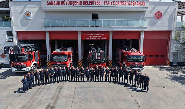 Samsun İtfaiyesi 9 ayda 8 bin 157 olaya müdahale etti