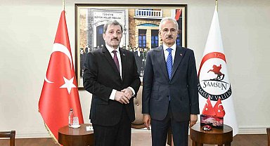 Samsun Valisi Tavlı: "Ulaşımın Yüzyılı'nda Türkiye hızlandı, Samsun da hızlanıyor"