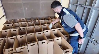 Samsun'da 1 ton 122 litre etil alkol ele geçirildi