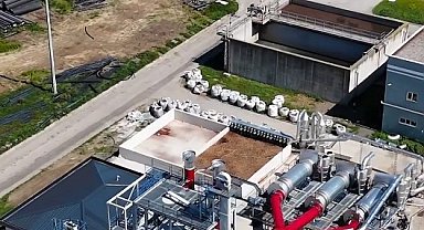 Samsun'da atık çamuru enerjiye dönüştürecek tesis kuruldu