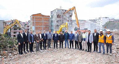 Samsun'da kentsel dönüşümün 2. ve 3. etabı başladı